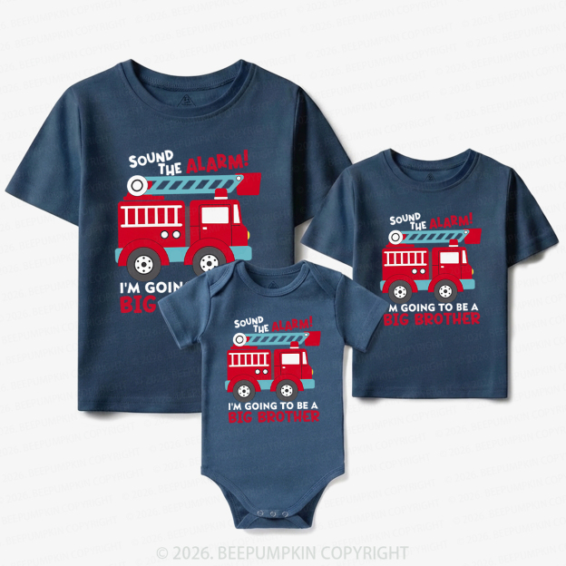 Big Brother Baby Announcement Matching Tees For Siblings