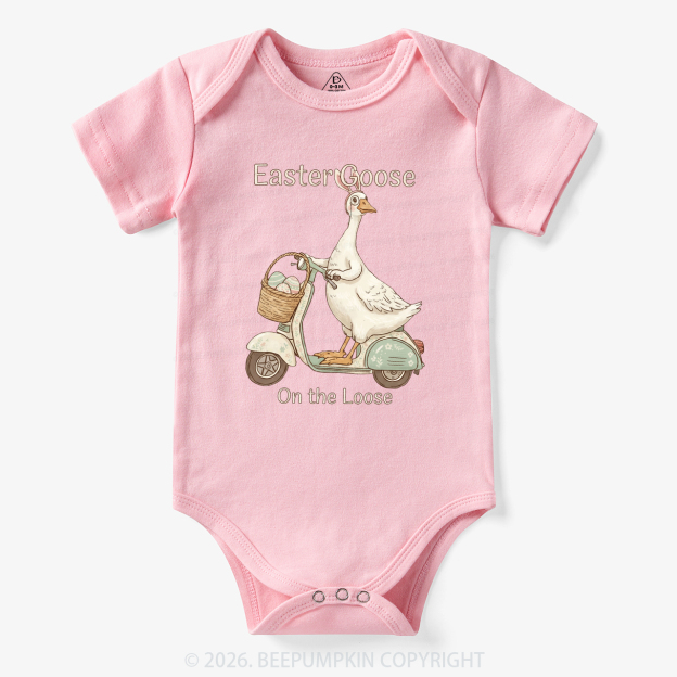 Easter Silly Goose Holiday Meme Bodysuit