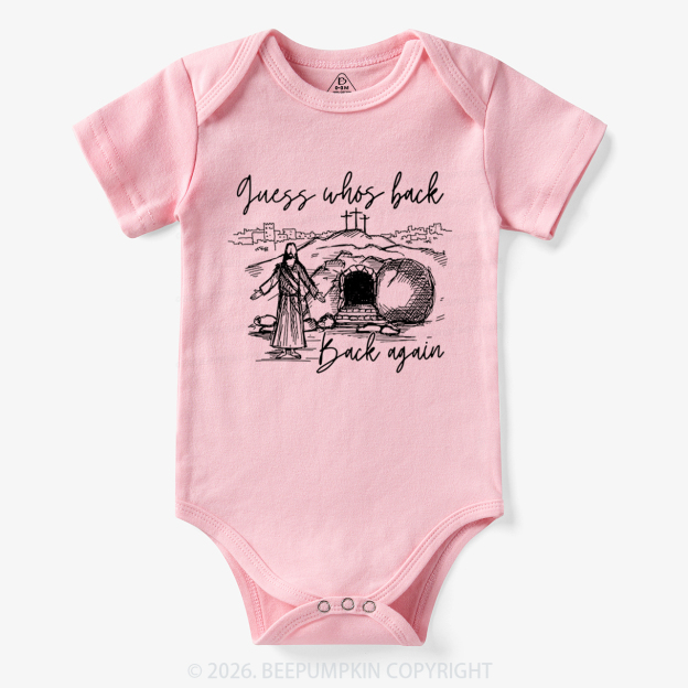 Guess Who's Back Again Funny Jesus Bodysuit