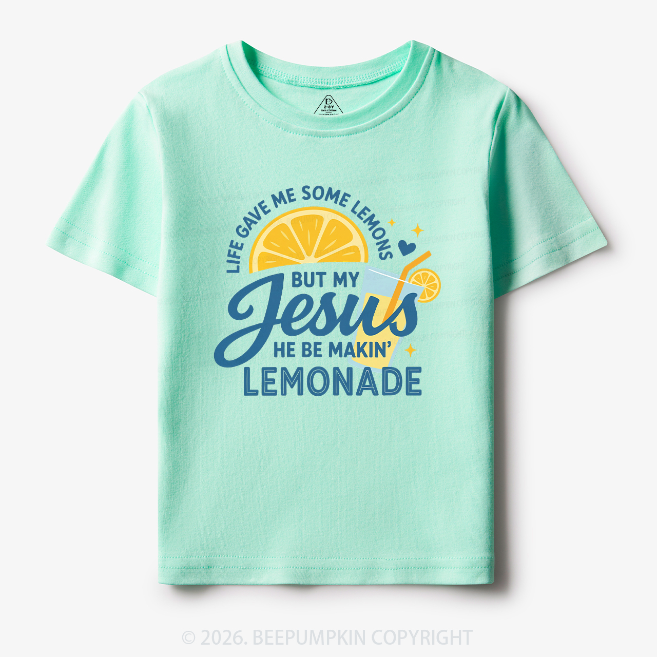 Life Gave Me Some Lemons Jesus Toddler&Kid's Tees