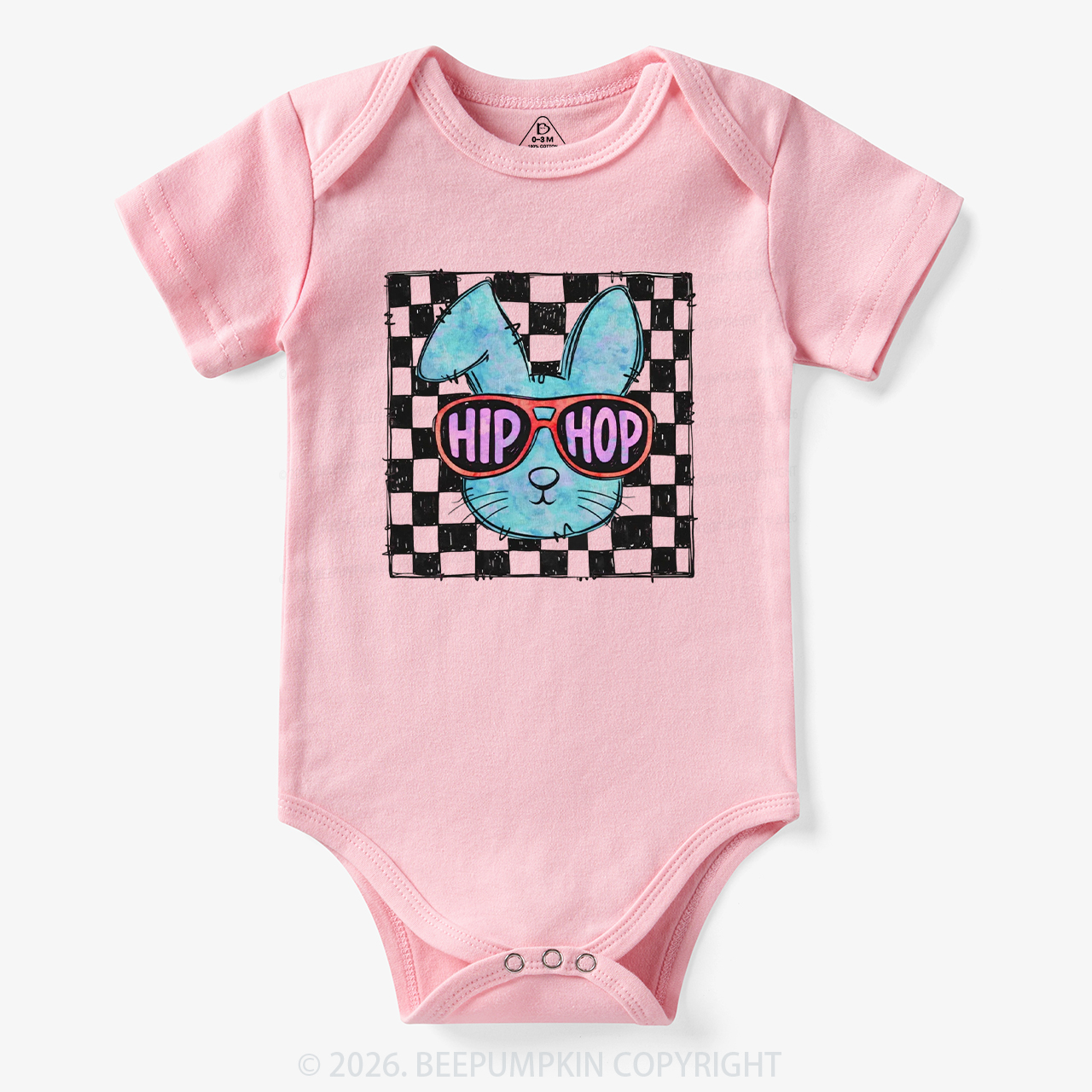 Hip Hop Bunny Easter Bodysuit
