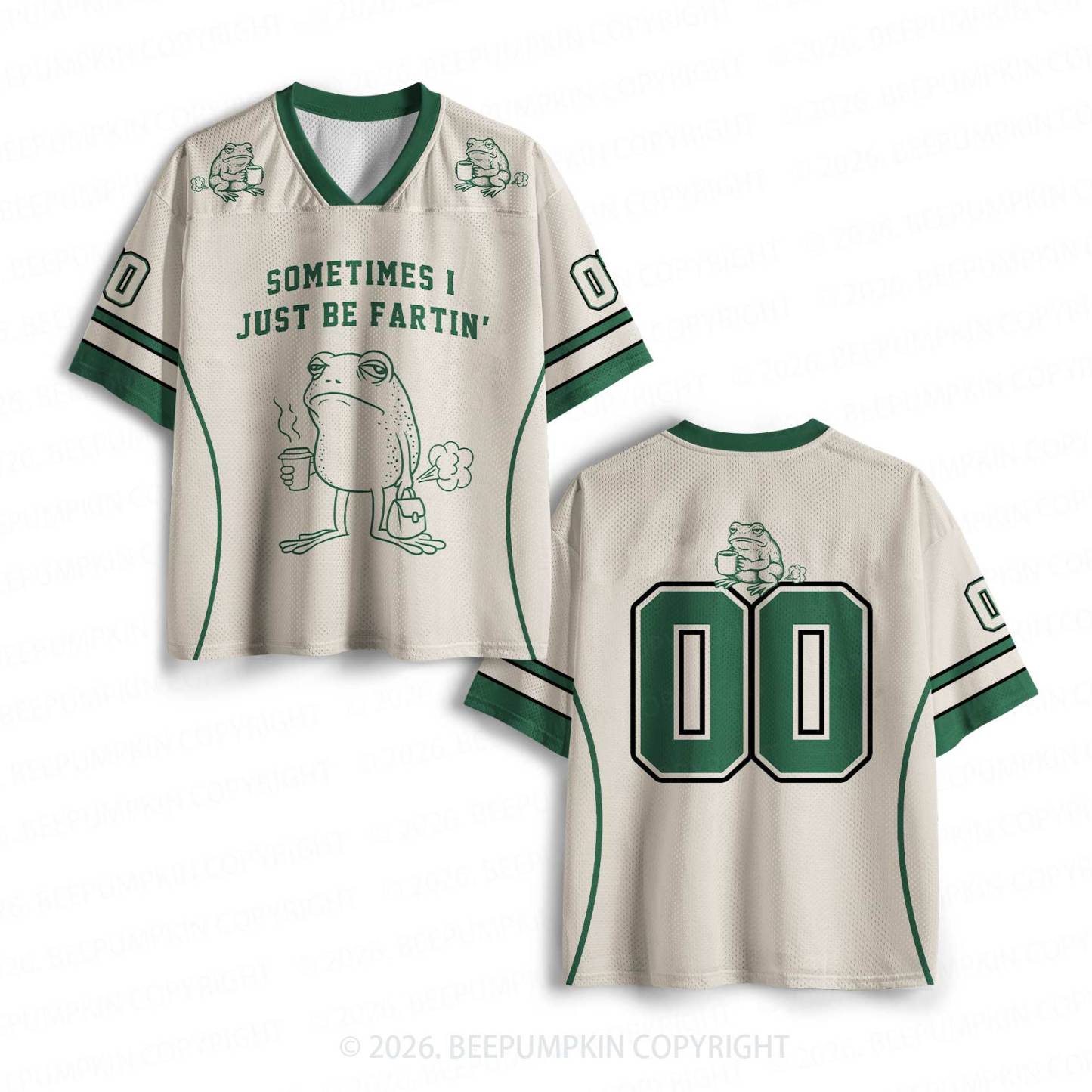 Personalized Sometimes I Just Be Fartin' Toddler&Kid's Sport Jersey