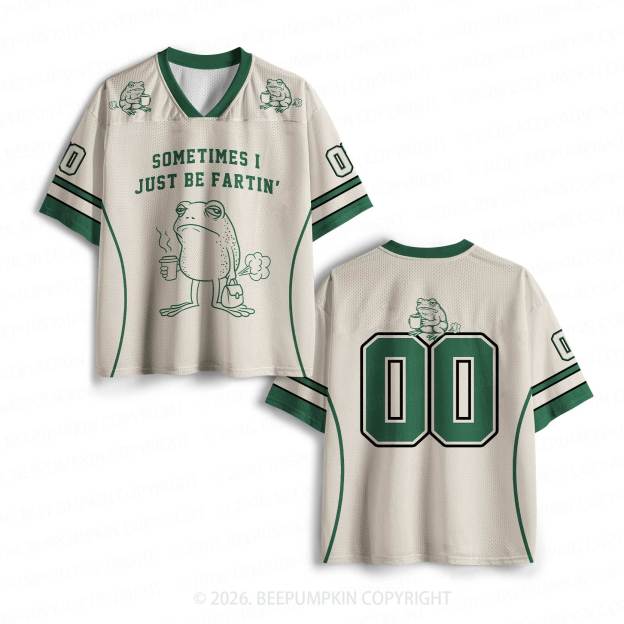 Personalized Sometimes I Just Be Fartin' Toddler&Kid's Sport Jersey