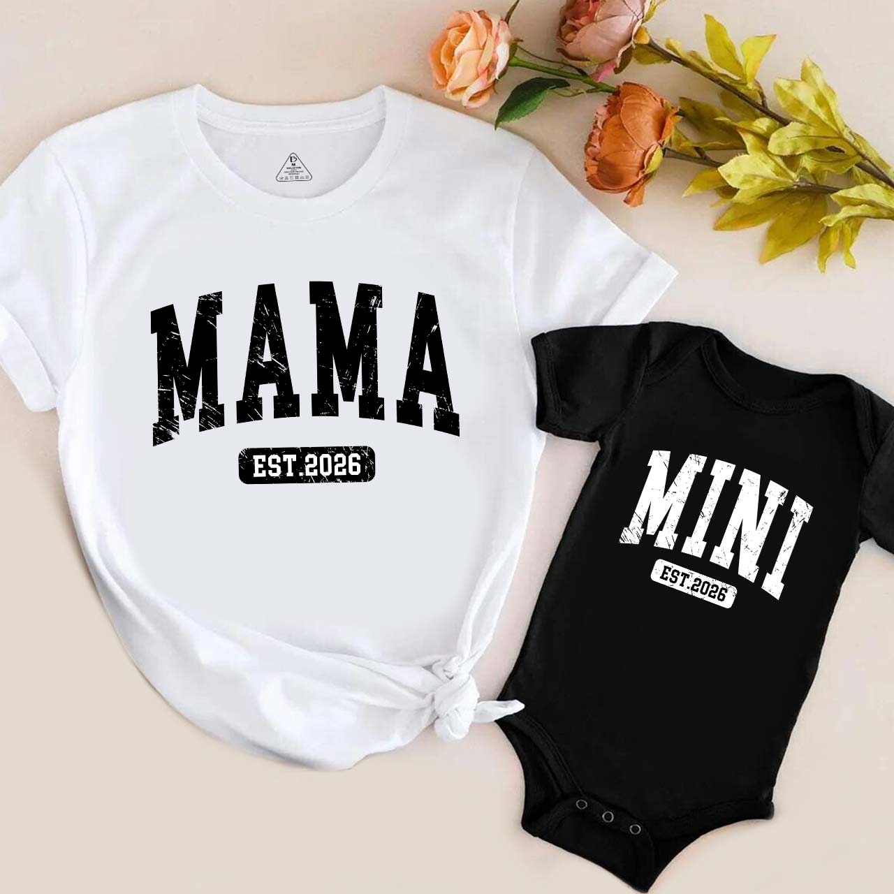 Mama Mini Gift Mom&Me Matching Tees