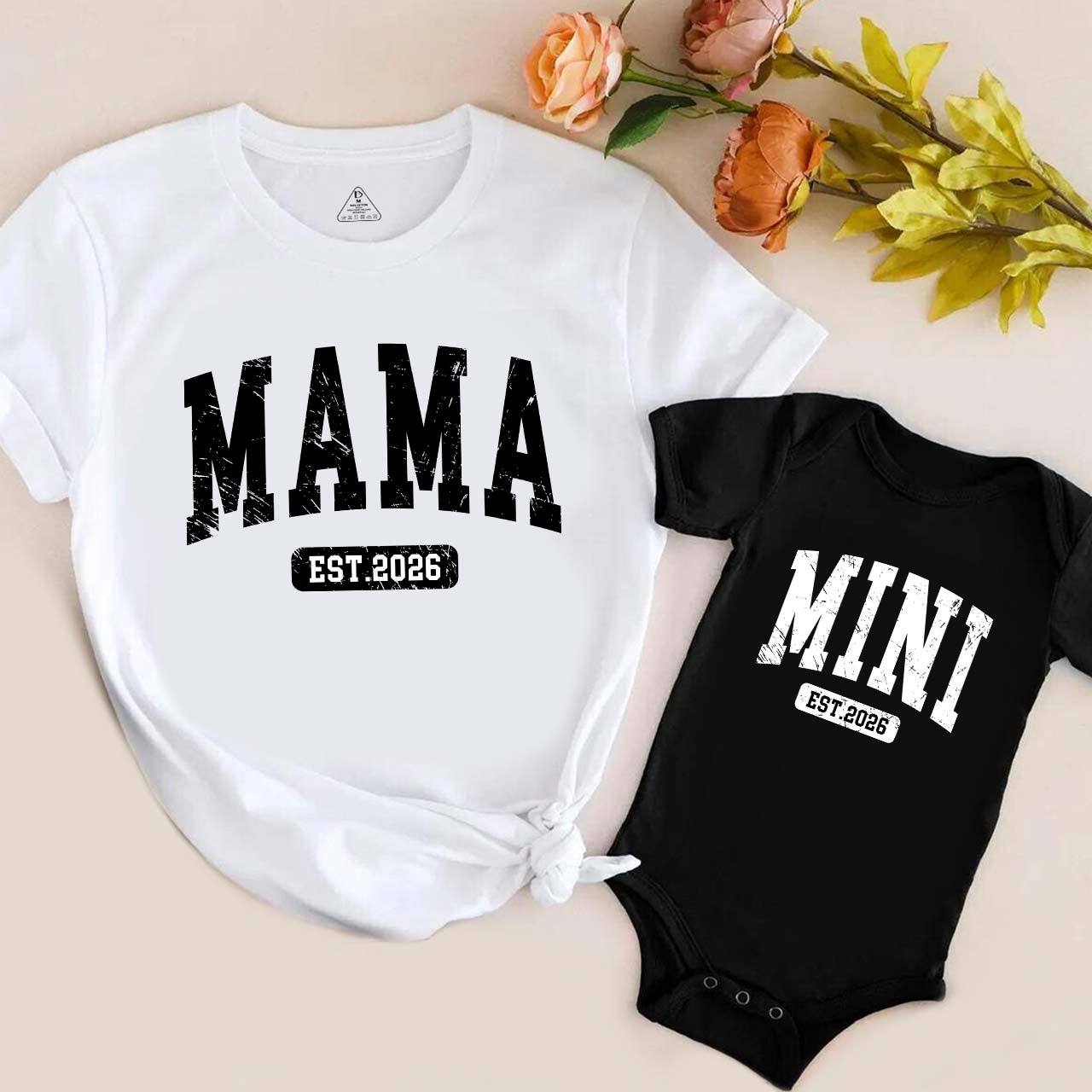 Mama Mini Gift Mom&Me Matching Tees