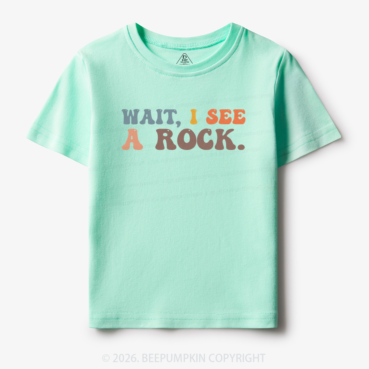 Wait I See a Rock Toddler&Kid's Tees
