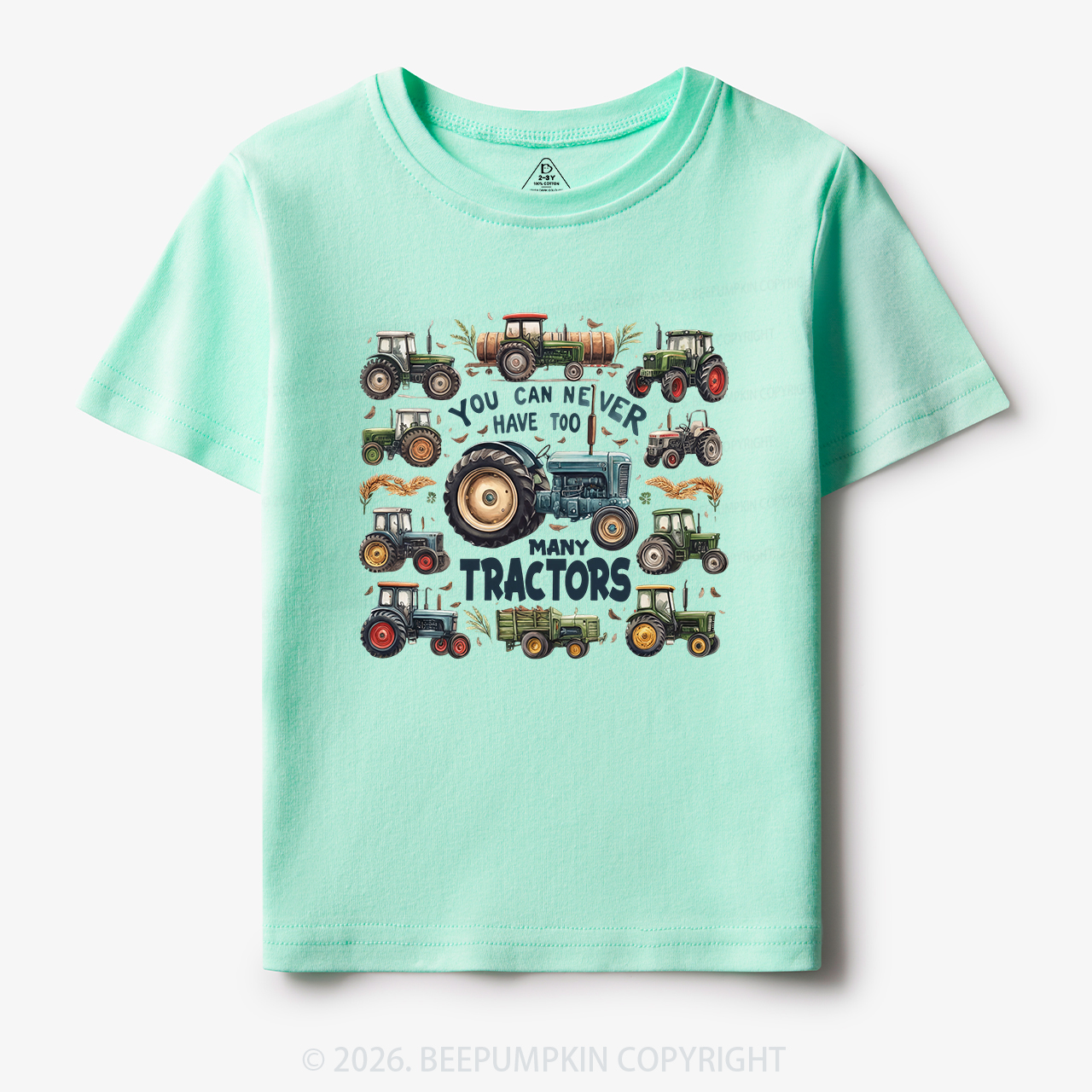 You Can Never Have Too Many Tractors Toddler&Kid's Tees