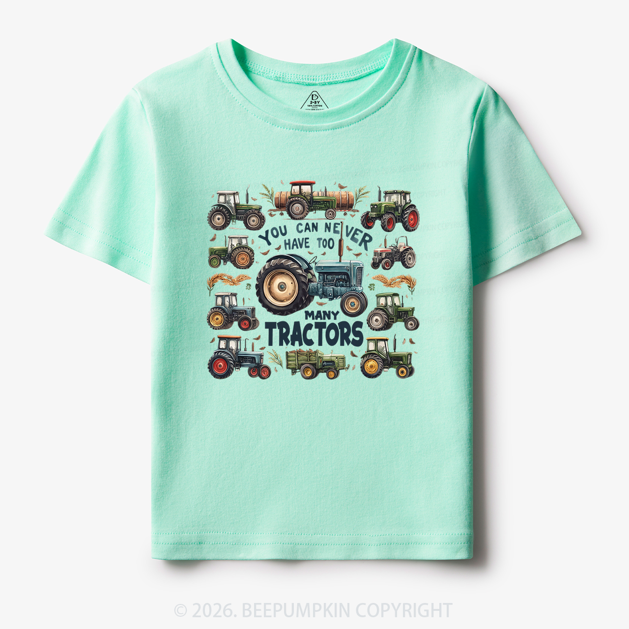 You Can Never Have Too Many Tractors Toddler&Kid's Tees