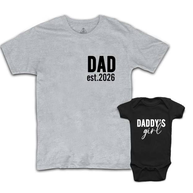 Special Dad&Dad's Boy Girl Matching Tees For Dad & Me