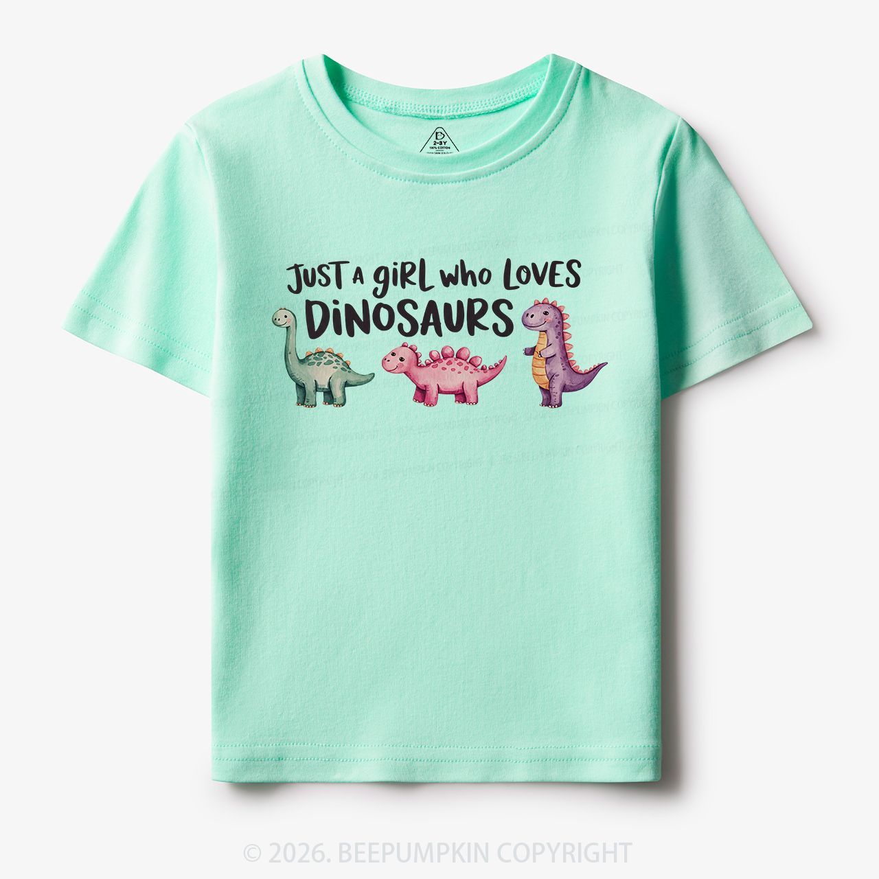 Just A Girl Who Loves Dinosaurs Toddler&Kid's Tees