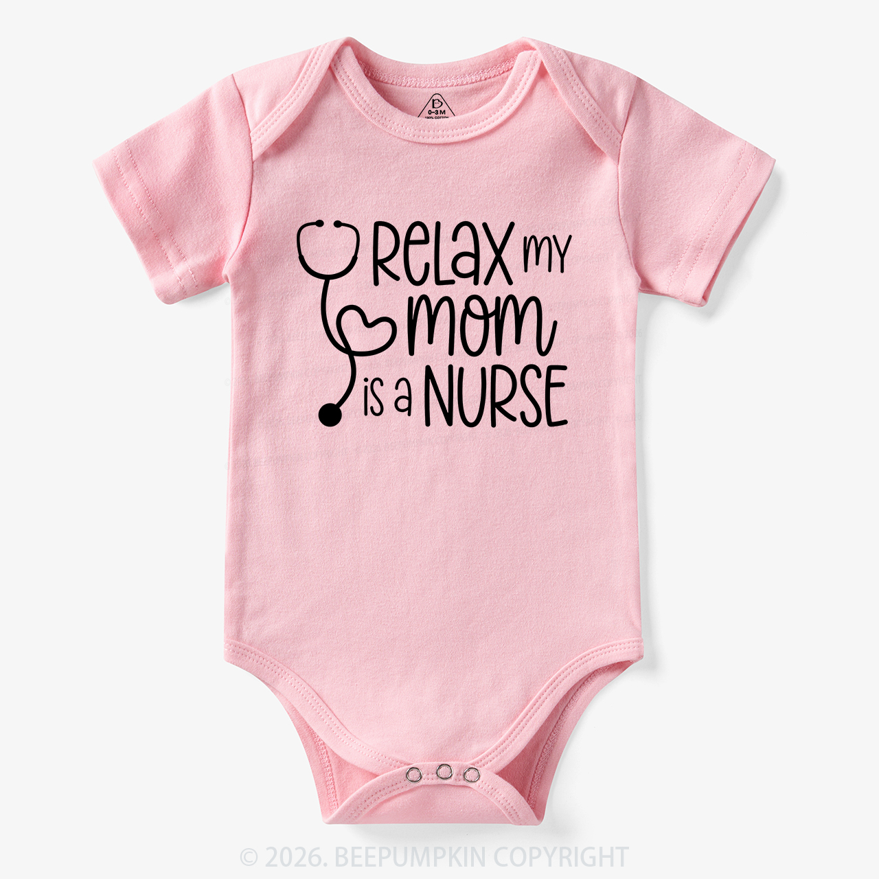 Relax My Mom Is A Nurse Bodysuit