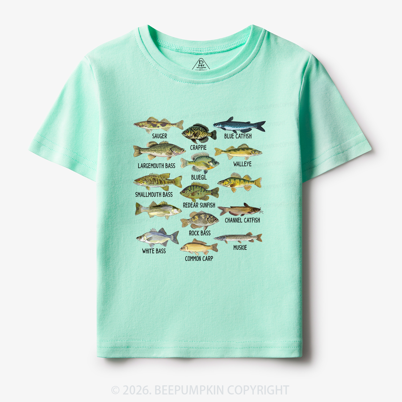 North American Fish Toddler&Kid's Tees