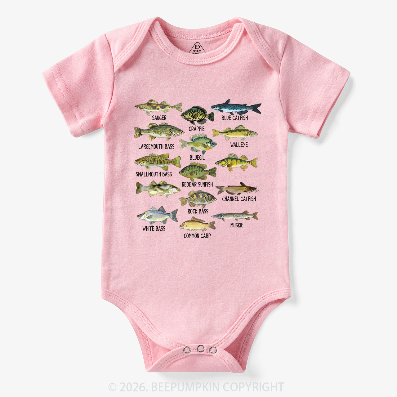 North American Fish Bodysuit