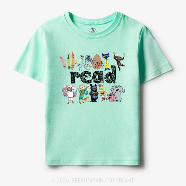 Read Books Funny Gift Toddler&Kid's Tees