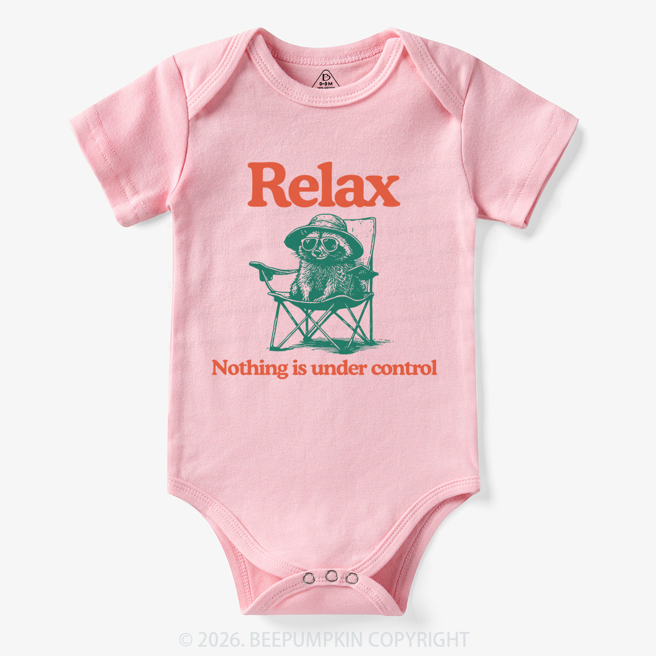 Relax Nothing Is Under Control Bodysuit