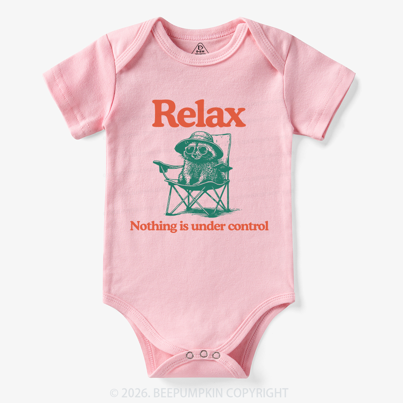 Relax Nothing Is Under Control Bodysuit
