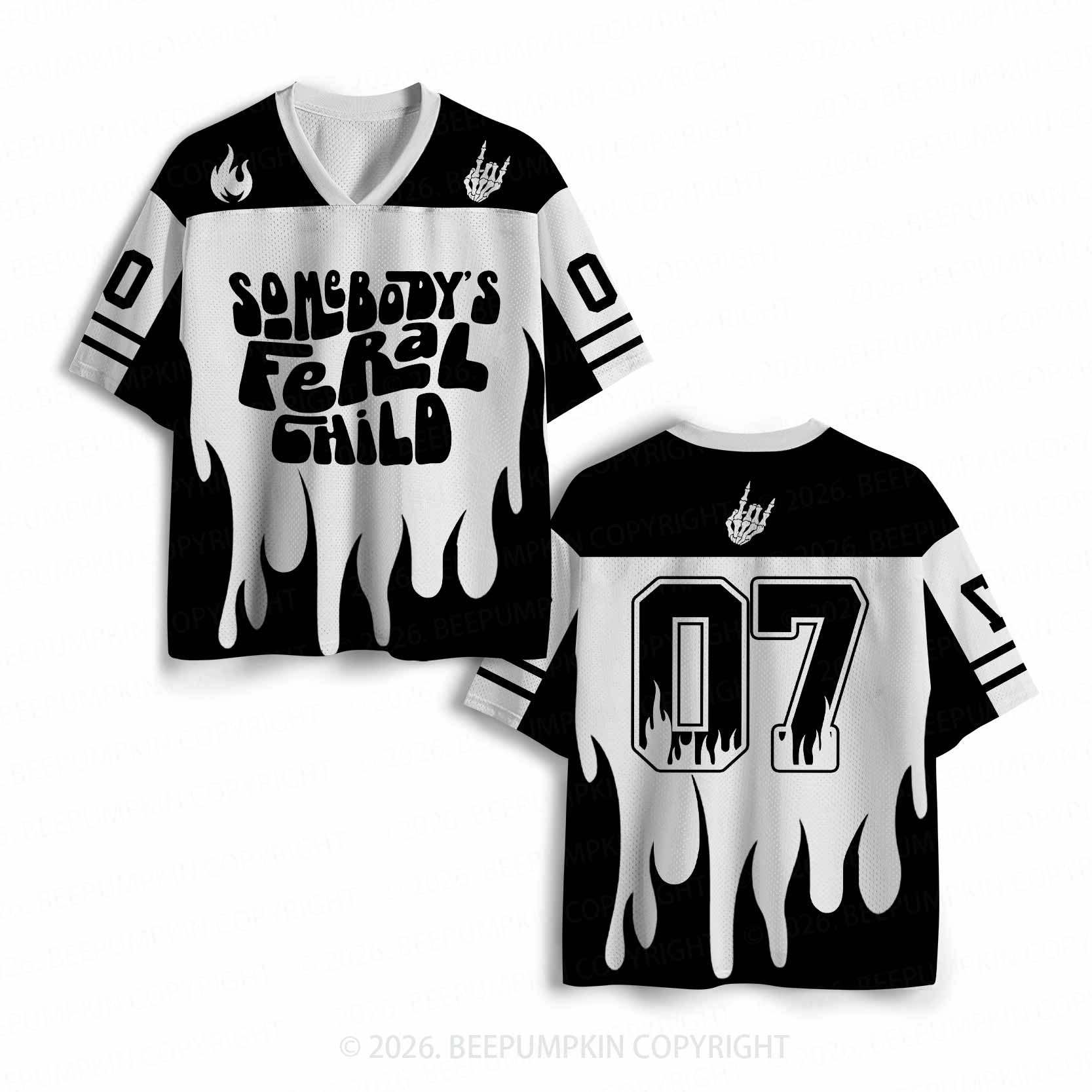 Somebody's Feral Child Toddler&Kid's Sport Jersey