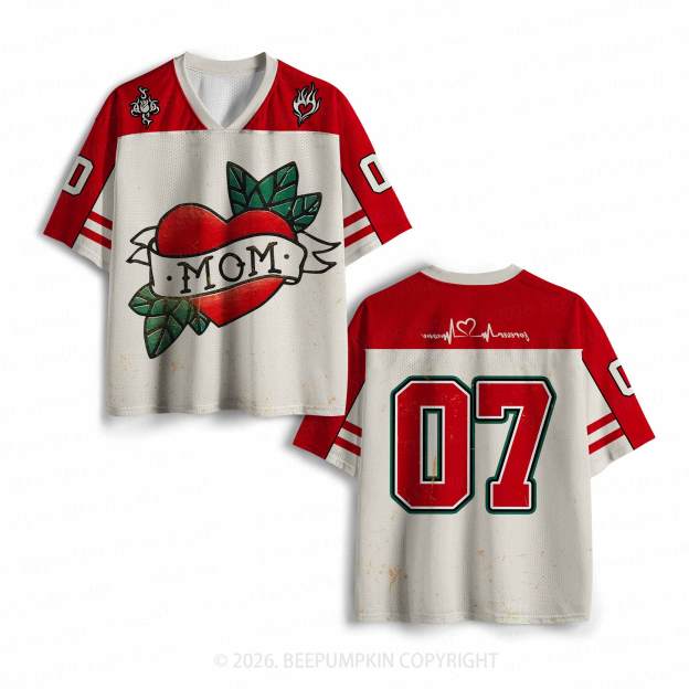 Fruit Hearts Mom Toddler&Kid's Sport Jersey