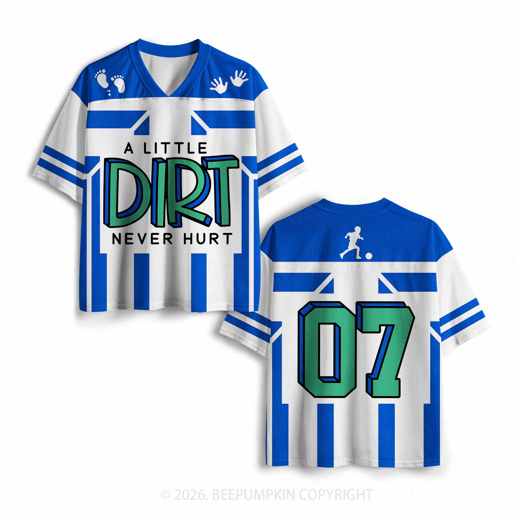 A Little Dirt Never Hurt Toddler&Kid's Sport Jersey