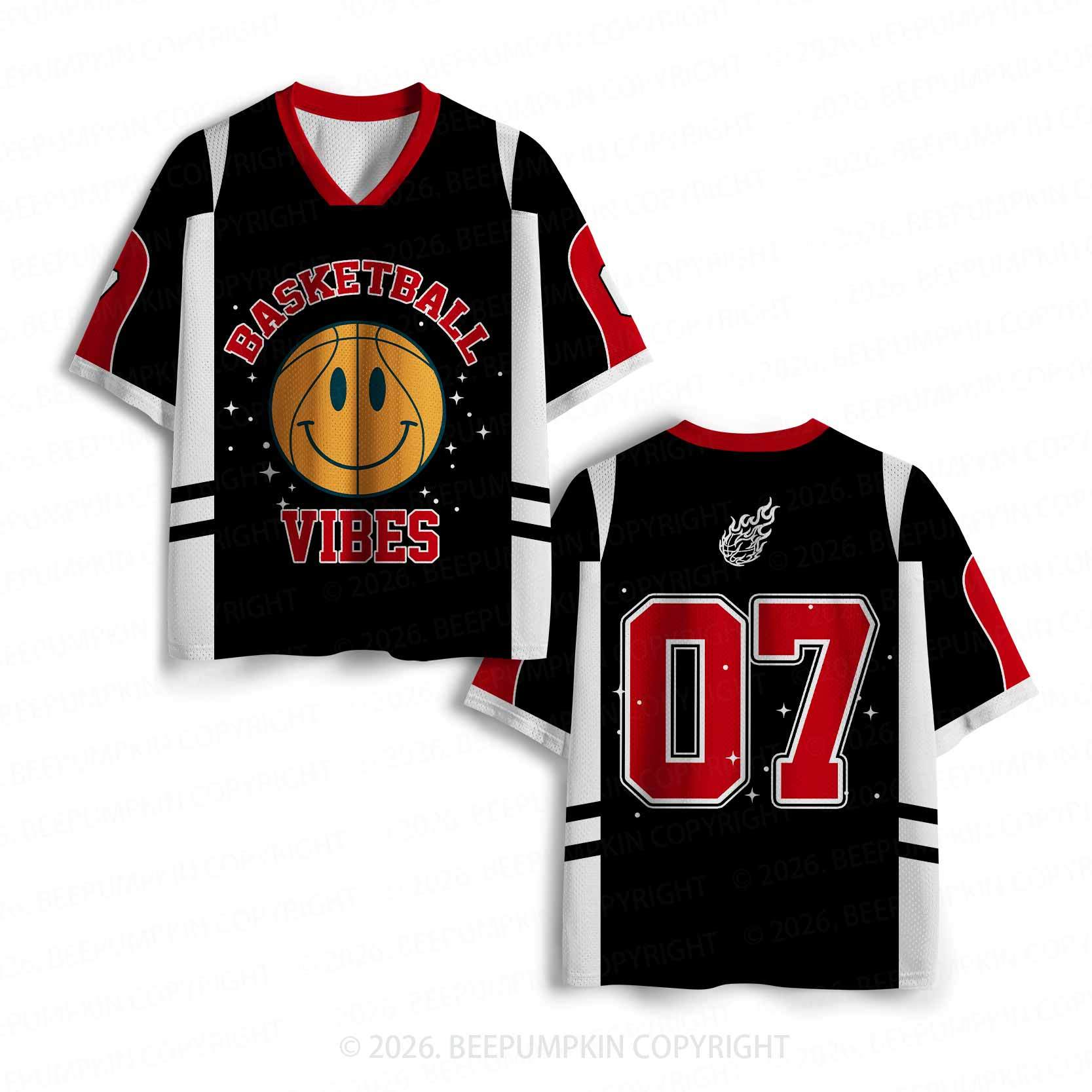 Basketball Vibes Toddler&Kid's Sport Jersey