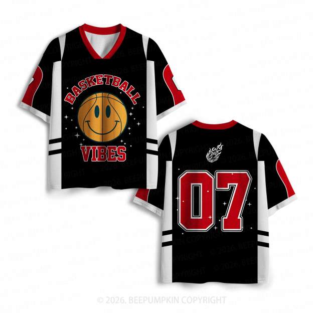 Basketball Vibes Toddler&Kid's Sport Jersey