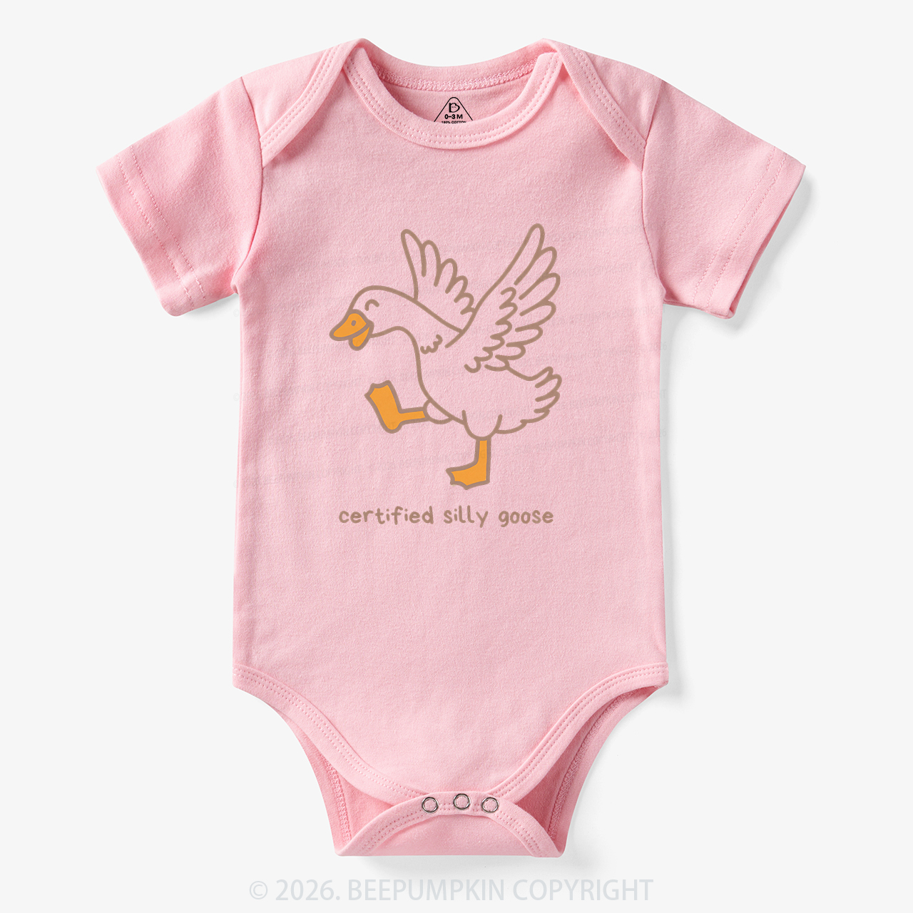 Funny Certified Silly Goose Bodysuit