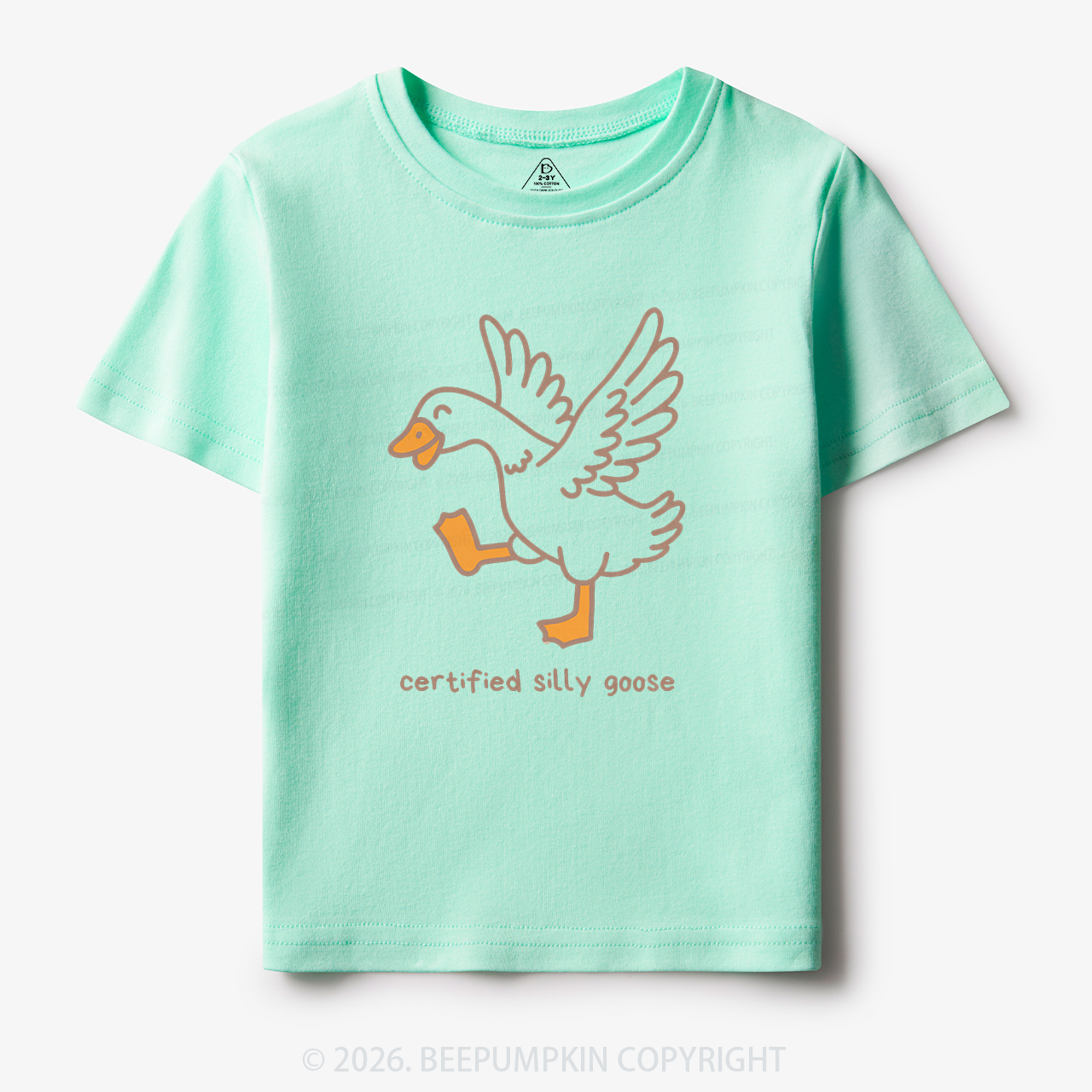 Funny Certified Silly Goose Toddler&Kid's Tees