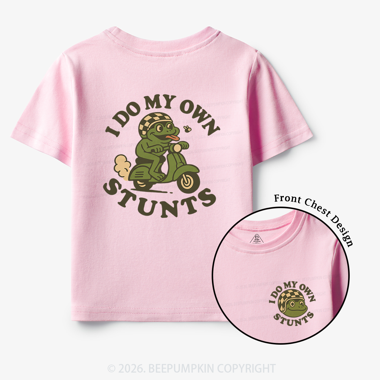 I Do My Own Stunts Frog Toddler&Kid's Tees