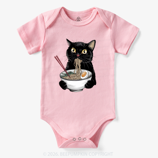 Ramen Black Cat Bodysuit