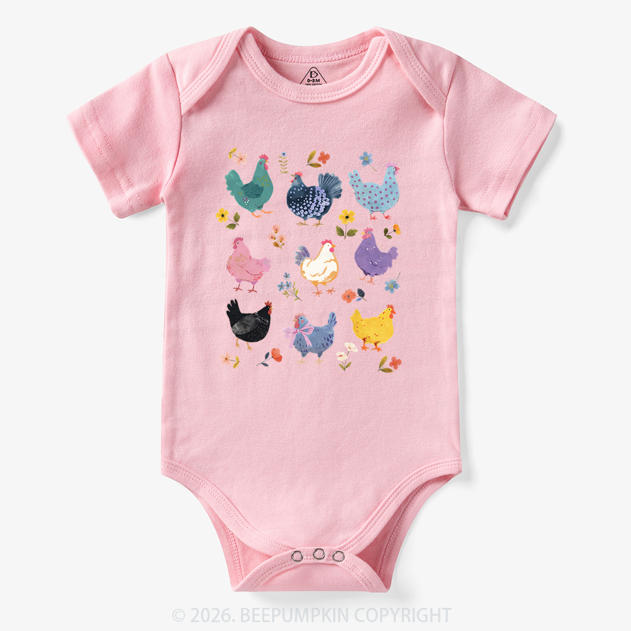 Funny Chicken Lovers Bodysuit