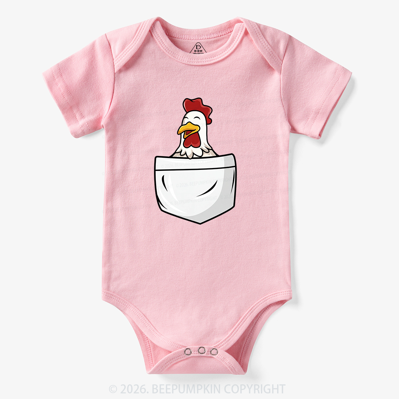 Pocket Chicken Bodysuit