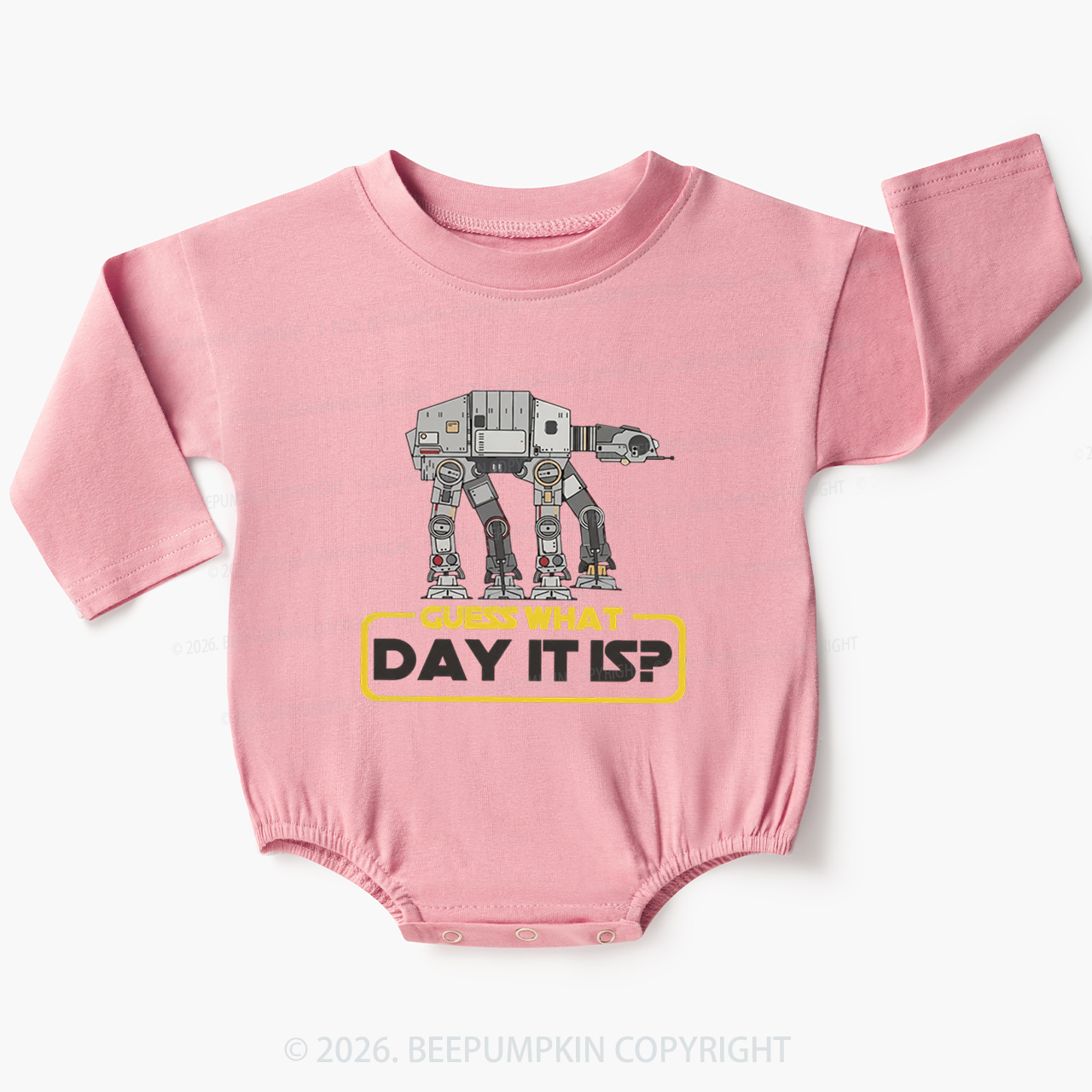 Guess What Day It Is Baby Bubble Romper