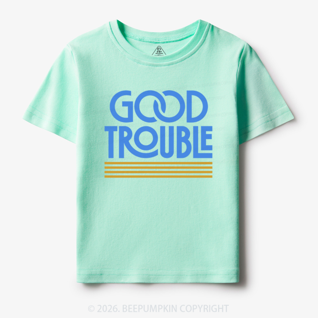 Good Trouble Retro Toddler&Kid's Tees