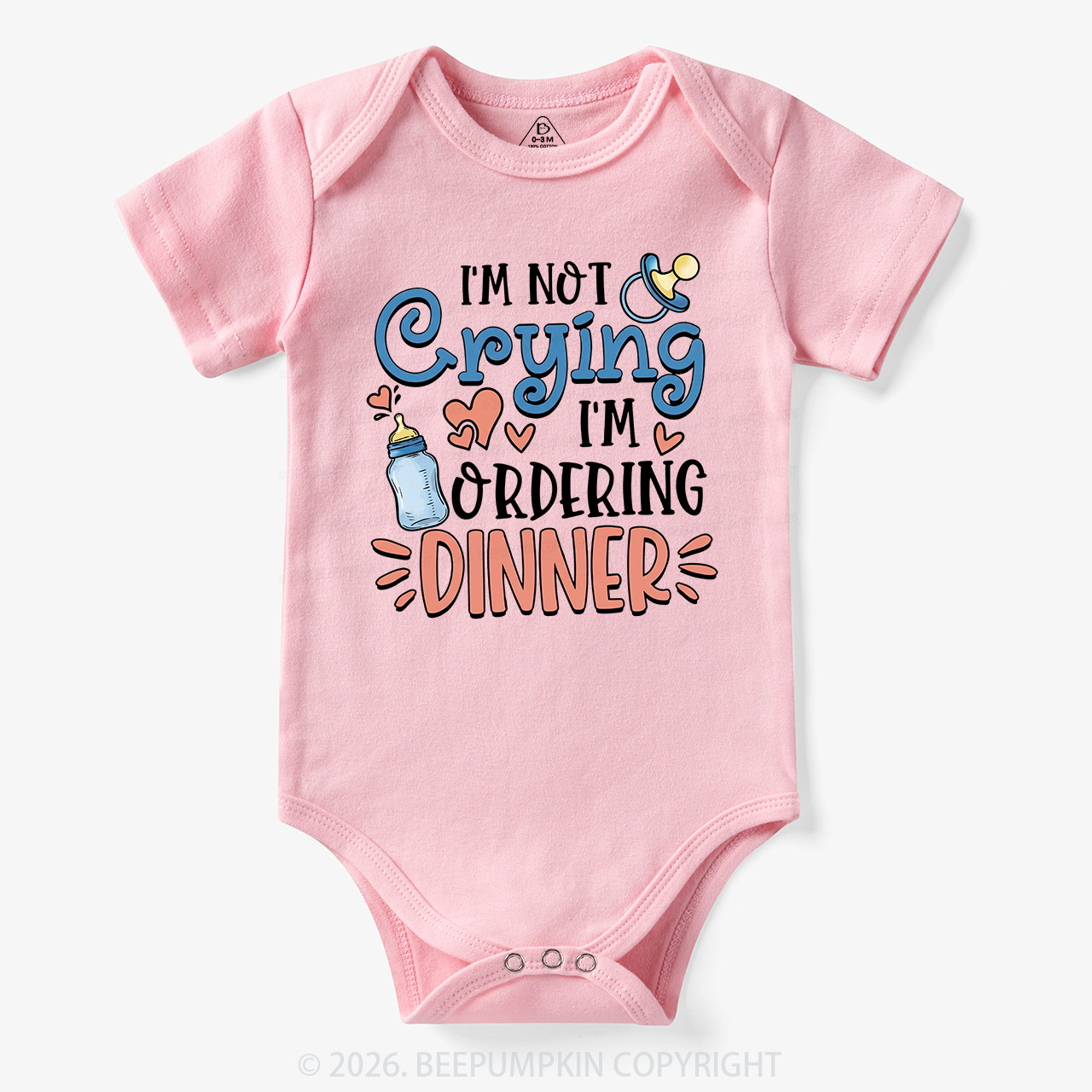 I'm Not Crying I'm Ordering Dinner Bodysuit