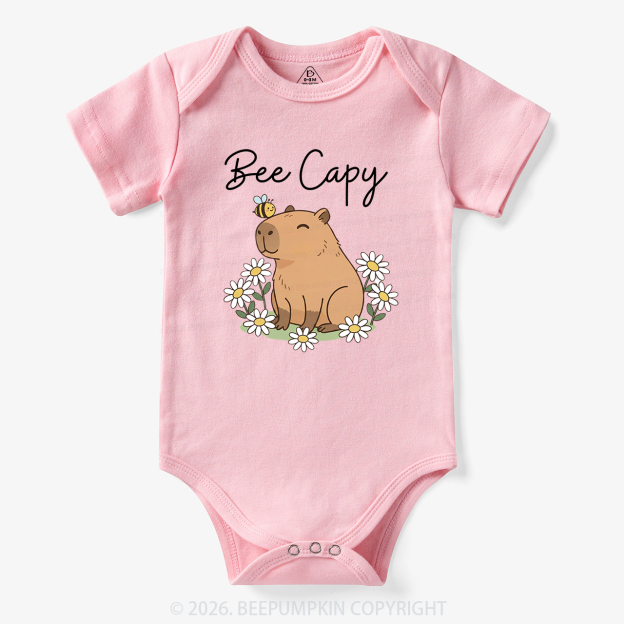 Bee Capy Capybara Bodysuit