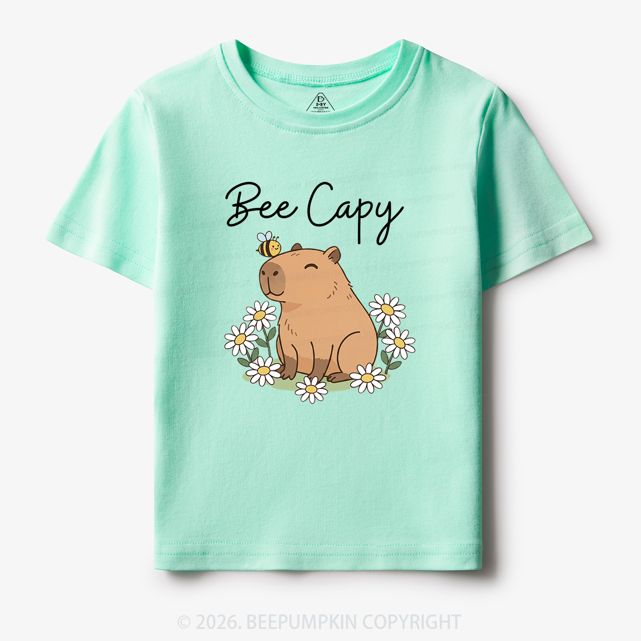 Bee Capy Capybara Toddler&Kid's Tees