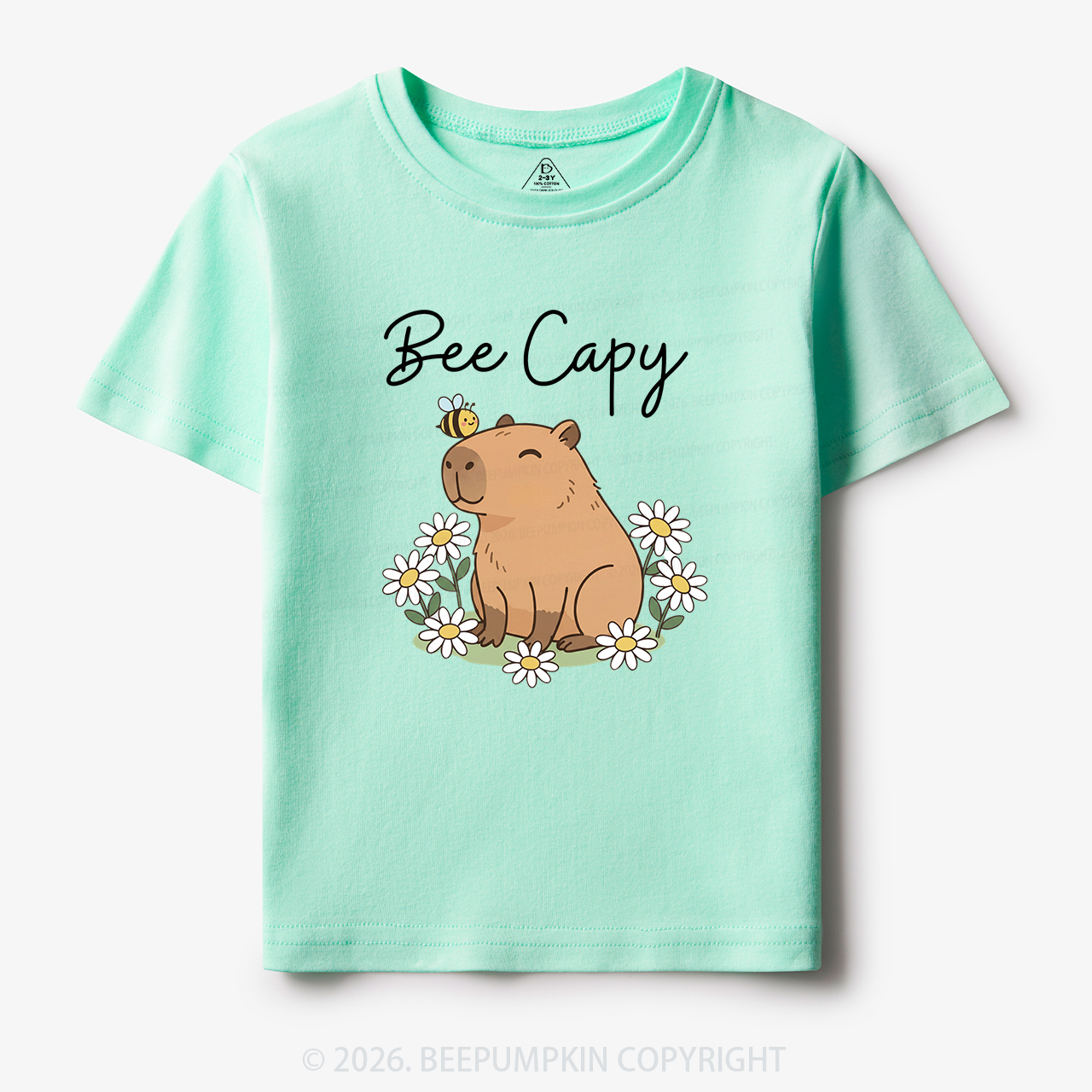 Bee Capy Capybara Toddler&Kid's Tees