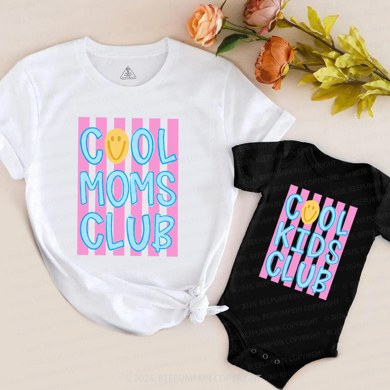 Cool Moms Kids Club Mom&Me Matching T-Shirts