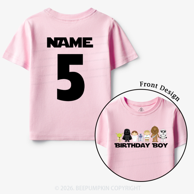 Space Hero Birthday Galaxy Party Toddler&Kid's Tees