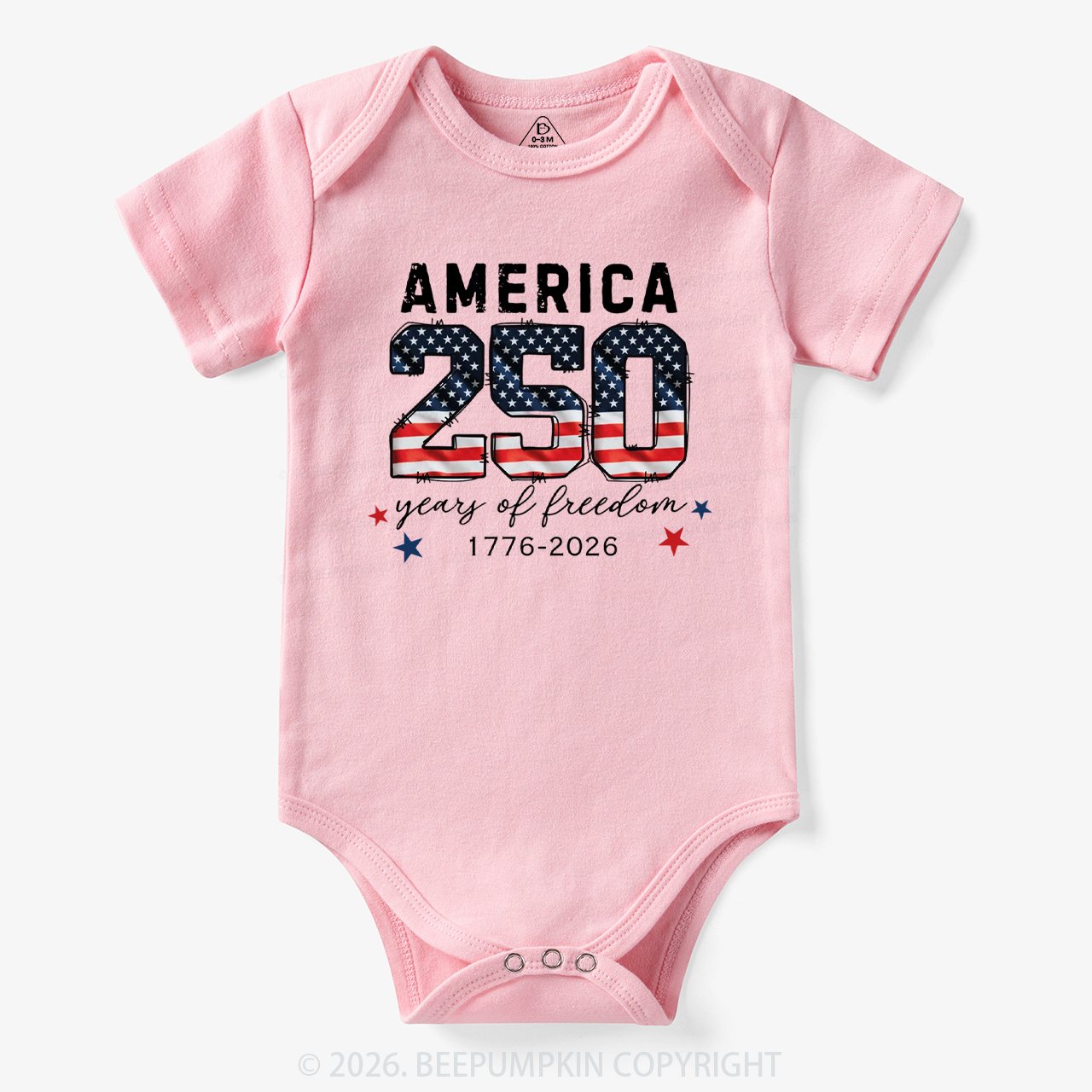 United States of America 250th Anniversary Bodysuit