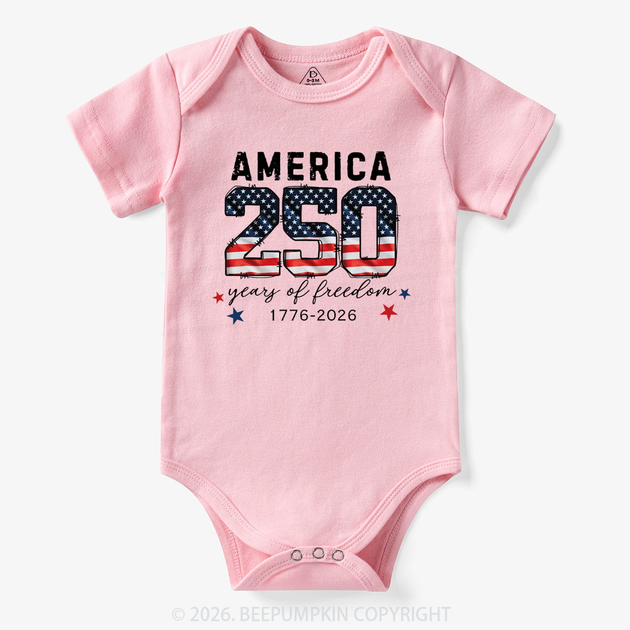 United States of America 250th Anniversary Bodysuit