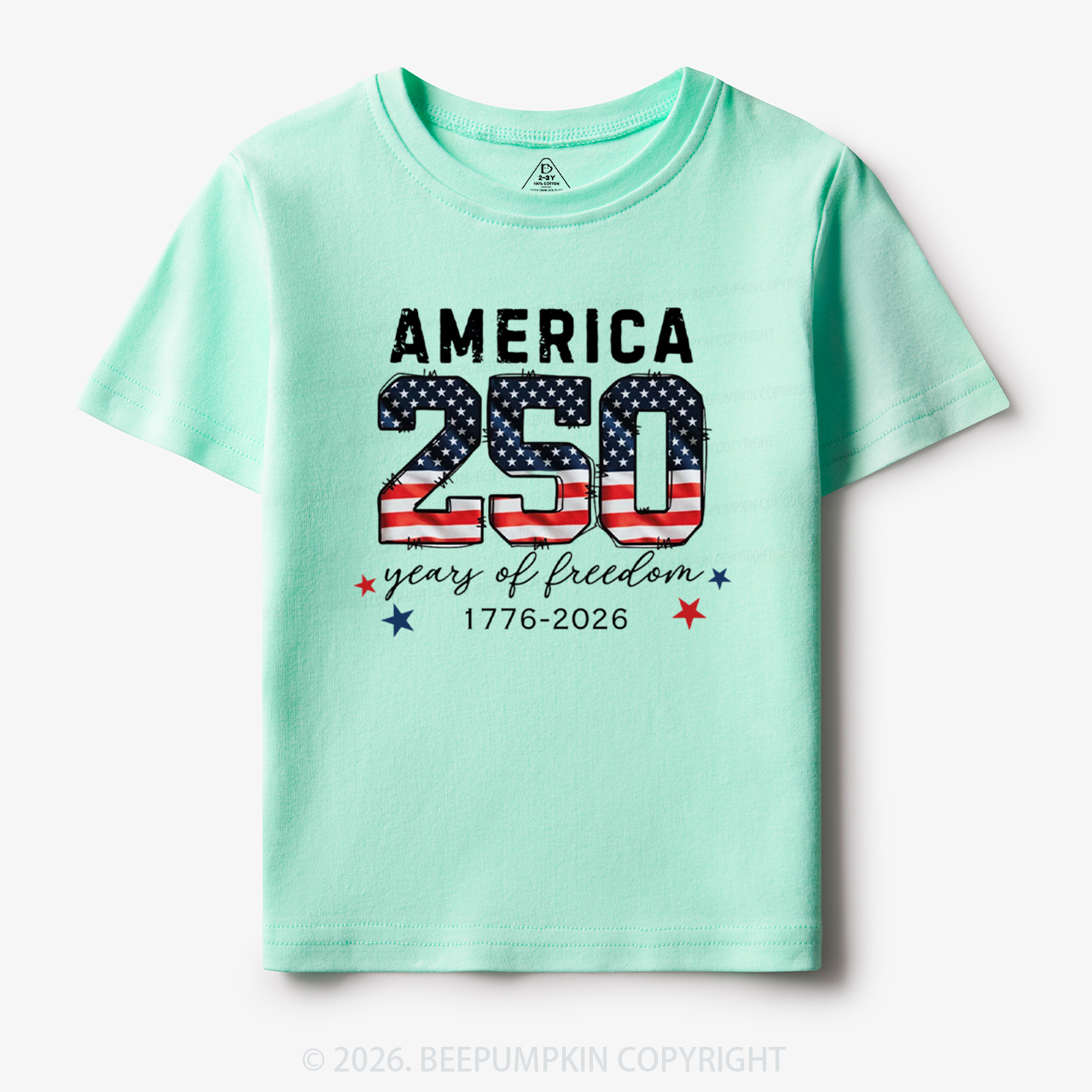 United States of America 250th Anniversary Toddler&Kid's Tees
