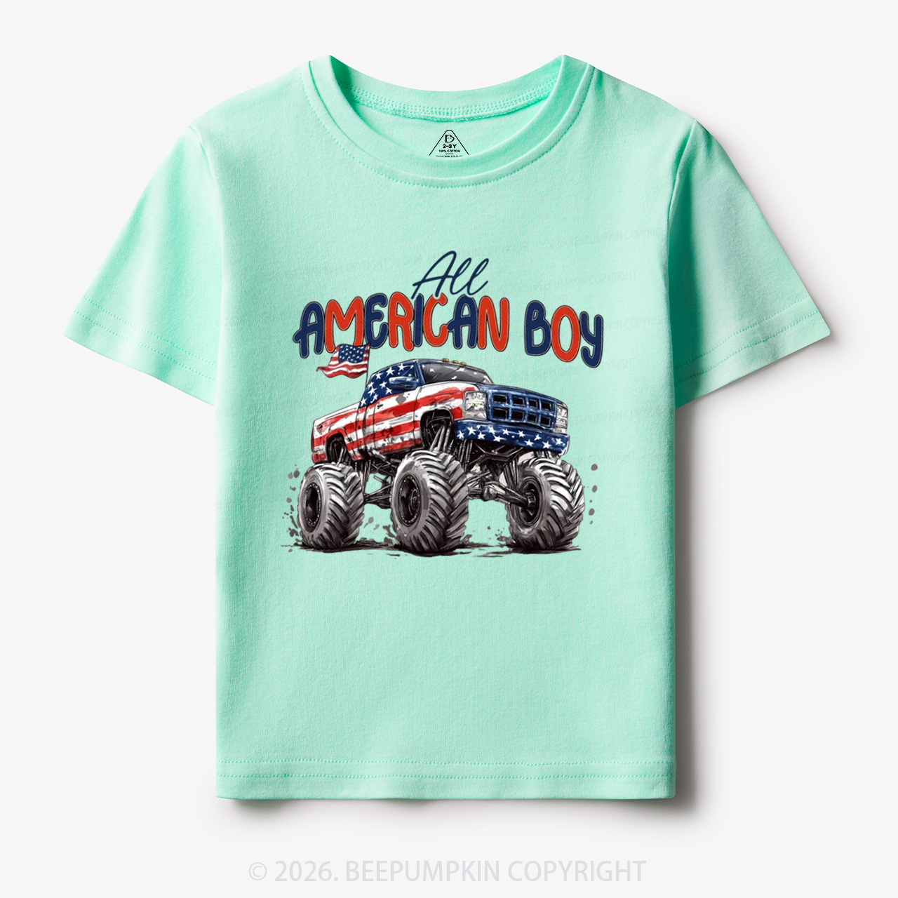 All American Boy 4th of July Toddler&Kid's Tees