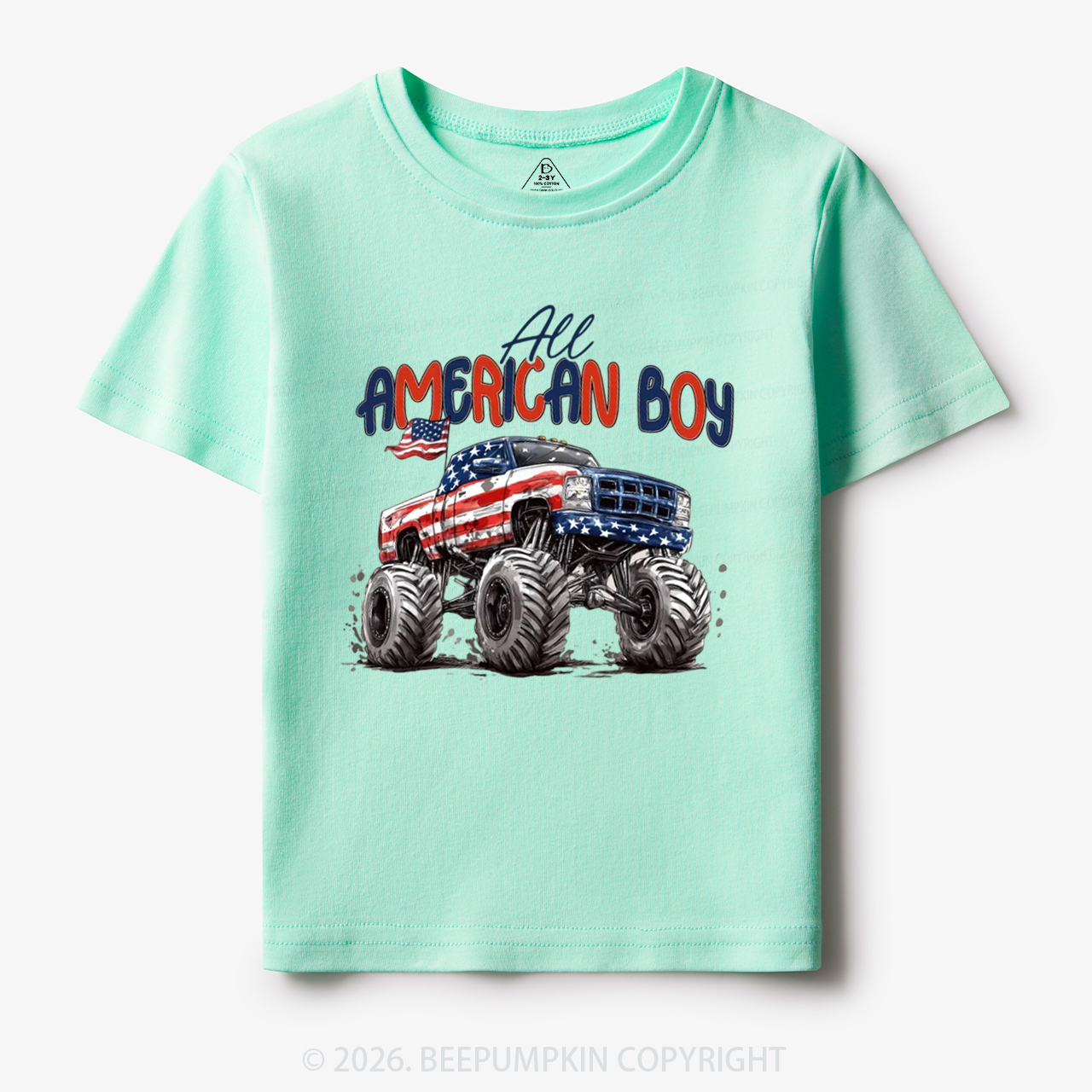 All American Boy 4th of July Toddler&Kid's Tees