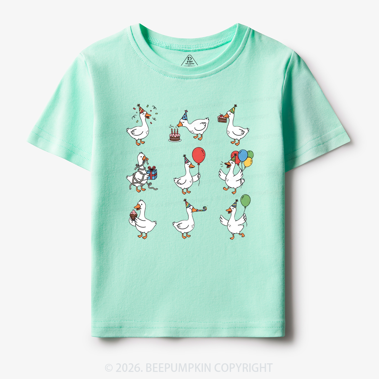Silly Goose Birthday Toddler&Kid's Tees