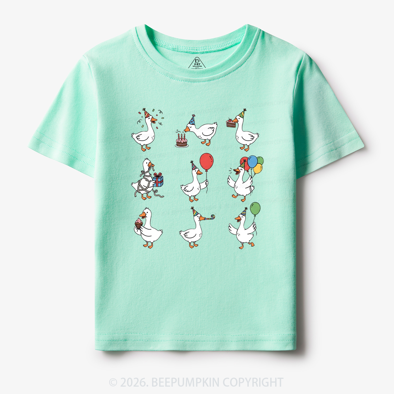 Silly Goose Birthday Toddler&Kid's Tees
