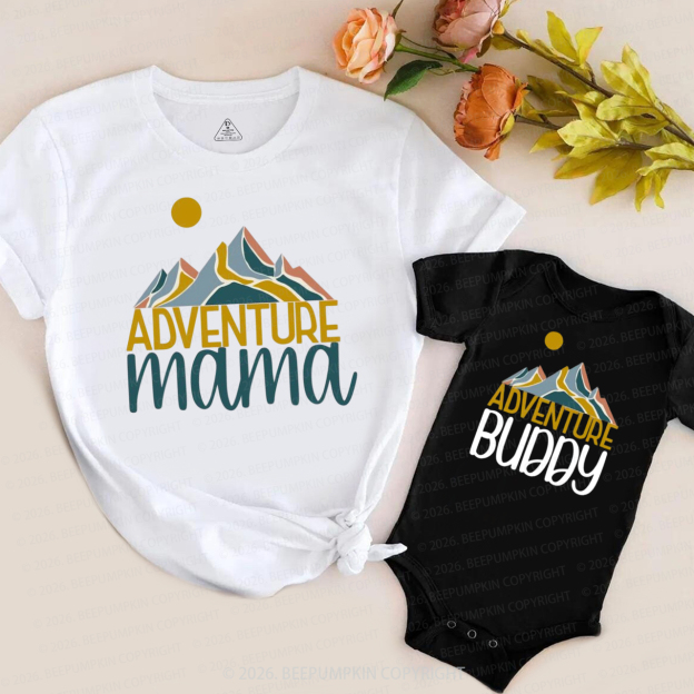 Personalized Adventure Outdoor Mom&Me Matching T-Shirts