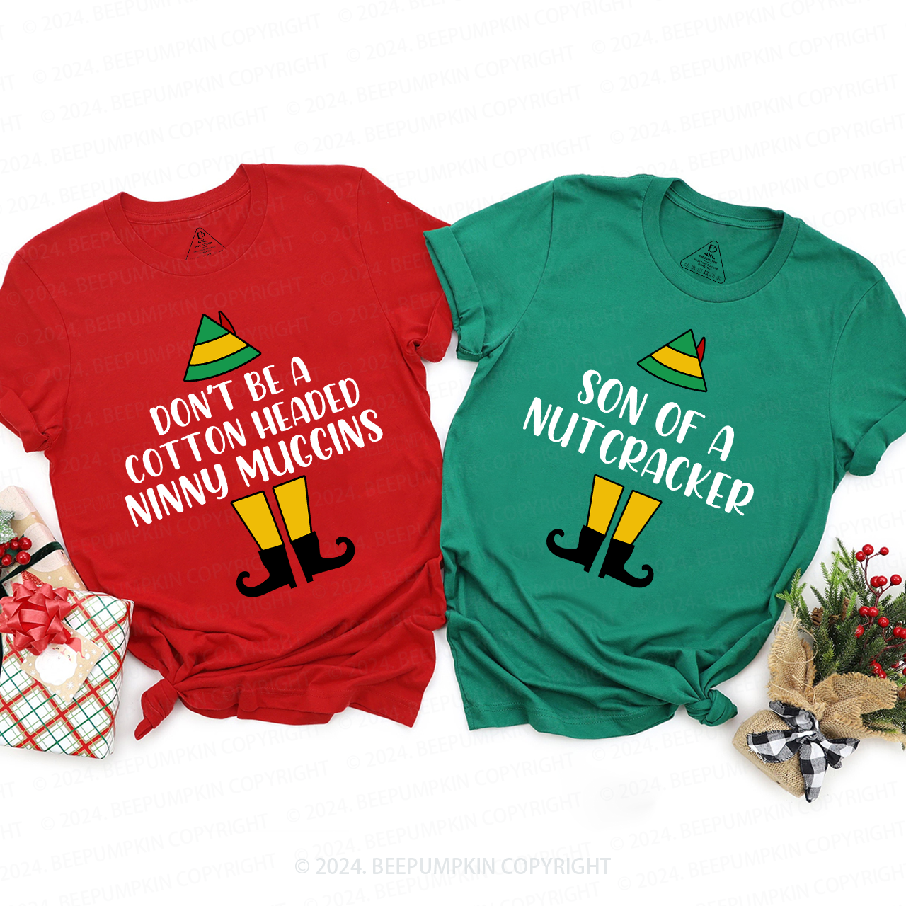 Elf Movie Quotes Christmas Family Matching Shirt