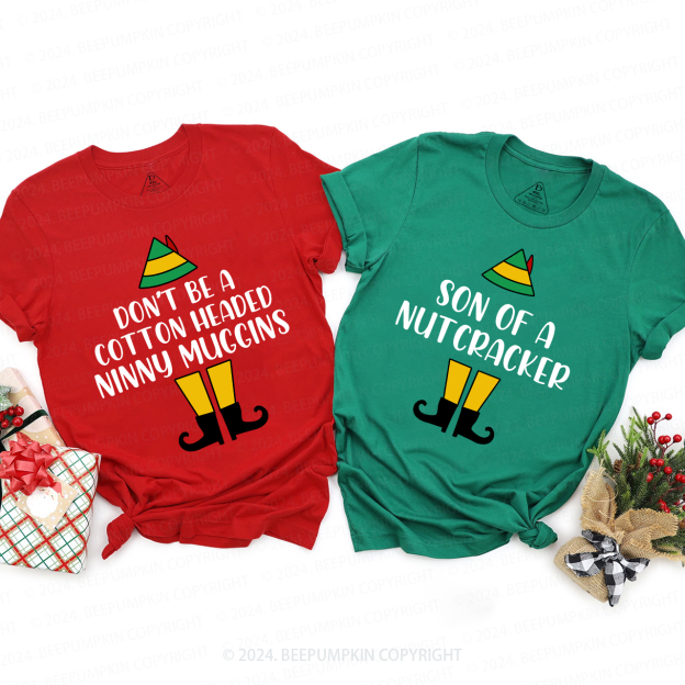 Elf Movie Quotes Christmas Family Matching Shirt
