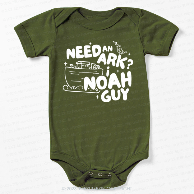 Need An Ark? I Noah Guy Bodysuit For Baby